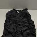 Aqua Eve Women Plus Size One Piece Swimsuits V Neck Tummy Control Bathing Suits Retro Ruched Swimwear (Black) XXL