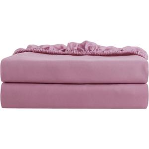 2 Pack Queen Fitted Bed Sheets Softest Quality Microfiber, 15" Deep Pocket Sheets with Wrinkle and Fade Resistant, Durable and Long Lasting Queen Sheet Only, Pink