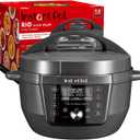 Instant Pot RIO Wide Plus, 9-in-1 Electric Pressure Cooker, 35% Larger Cooking Surface, WhisperQuiet Steam Release, Multi-Cooker, Slow Cook, Rice Maker, Steamer, Saut, Cake, & Warmer, 7.5 Quarts