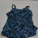 Aqua Eve Tankini Tops for Women Swimwear Top Only Tummy Control Bathing Suit Top No Bottom XXL