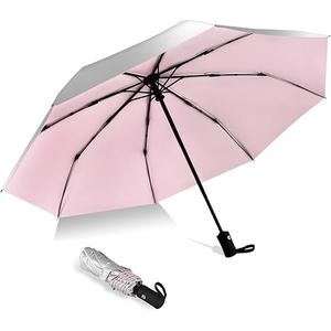 42/46/50inch Compact Umbrella Travel Size Umbrellas for Rain Waterproof And Wind Resistant Auto Open Close UPF 50+ UV Umbrella Sun Umbrellas UV Protection 