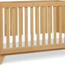 Davinci Otto 3-in-1 Convertible Baby Crib - GREENGUARD Gold Certified Wooden Convertible Crib to Toddler Bed & Daybed - Baby Bed with 4 Adjustable Mattress Heights & Easy to Assemble - Honey, 54"L x 29"W x 35"H