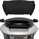 9" Wave Windshield Windscreen Air Deflector for Harley CVO Road Glide FLTRXSE 2023-up, CVO Road Glide ST FLTRXSTSE 2024-up, Road Glide FLTRX 2024-up Accessories (Dark Smoke)