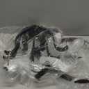 Yidelloc Black Farmhouse Chandelier 4 Lights, Vintage Cage Chandeliers E12 Base Ceiling Light Fixtures Semi Flush Mount Lantern Pendant Light for Dining Room Entryway Hallway Foyer Kitchen