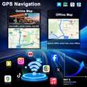 Android 15 Car Radio for Toyota RAV4 2013-2018: 10.2'' 4GB+64GB Car Stereo Upgrade Wireless CarPlay & Android Auto with WiFi 6, Bluetooth, GPS, FM/RDS, EQ, SWC, 1080P Backup Camera