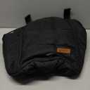 Car Seat Cover for Babies Winter - Baby Car Seat Covers Universal Cold Weather Shield,Warm and Cozy Carseat Covers Canopy Water Resistant for Baby Protection Car Seat Covers for Infant Car Seat (Black)