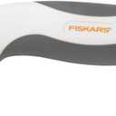 Fiskars 45mm Rotary Cutter for Fabric, Titanium Rotary Cutter Blade for Precise Cuts, Right and Left Handed, Comfort Handle, Arts and Crafts, Sewing Supplies and Quilting Tools
