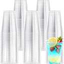 9 oz Plastic Cups,504 pack-Clear Disposable Drinking Cups, Water Cups for Cold beveragesPlastic Clear Cups for Party, Graduation, Travel, Holiday, Events, Birthday