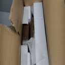 Drink Table, Small Round Side Table for Small Spaces, Modern Accent Round End Tables with Metal Leg, Thickened Wood Pedestal Coffee Tables for Living Room, Bedroom, Narrow Corners,Sofa Couch (Rustic Brown)