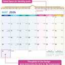 5 x 2026-2027 Wall Calendar - Run Now to Jun 2027, 14.57 x 11.42 In, 2026 Calendar, 18 Months Calendar 2026-2027, Monthly Calendar with Ruled Blocks, Thick Paper, Holidays, To-do Notes