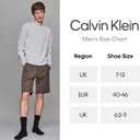 Calvin Klein Mens No Show Socks - 3 Pack Cotton Blend Stretch Soft Cushioned Athletic Casual Low Cut Socks for Men (White)