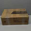 TVON Rolling TV Stand with Power Outlet for 32-75 Inch LCD LED OLED Flat Curved Screen TVs up to 88 lbs, Portable TV Stand on Wheels and Height Adjustment Max VESA 400x400mm