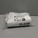 Men's White Crewneck T-Shirt, 4 Pack, Sizes S-4XL - 100 Polyester, High Performance Long Sleeves Shirt, Large