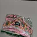 PUPTECK Soft Mesh Christmas Dog Harness and Leash Set Pet Puppy Cat Comfort Padded Vest No Pull Harnesses, Bright Pink, S (S (NECK: 12", CHEST: 14"-18"))