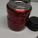 Thermos Stainless King 16 Ounce Food Jar with Folding Spoon, Cranberry