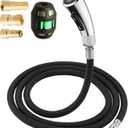 K-1219935-BC Hose Kit for Kohler Pull Down Kitchen Faucet, 68 Inches Pull-Out Kitchen Faucet Hose Replacemnet Part of K-1304674-BC, Spray Hose Replacement Hose Kit (Chrome)