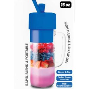 Better Blender Turbo Power USB Rechargeable 16 Oz