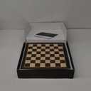 12.5" x 12.5" Wooden Chess Set with 2 Built-in Storage Drawers - 2 Bonus Extra Queens - Gift Packaging - Staunton Chess Pieces, Board Games Chess Sets for Adults and Kids, Beginner Home Decor