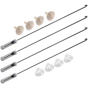 W11217817 Washer Suspension Rod Kit for Whirlpool for May-tag for Kenmore for Amana Washing Machines WTW4655JW0 WTW4655JW1 WTW4655JW2 WTW4850HW0 WTW4850HW1 WTW4850HW2 WTW4850HW3 WTW4855HW0 WTW4855HW1