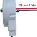 DC12V 4W Refrigerator Evaporator Fan Motor Assembly ZWF-02-4 / 50240401000Q for Frigidaire 5304502818 / Magic Chef Fridge/Kenmore