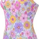 Angel season Girls Swimsuits Kids Bathing Suit One Piece Swimwear with UPF 50+ Cute