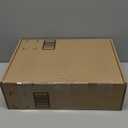 Aitikiss Brown Knee High Boots for Women Wide Calf,Platform Lug Sole Tall Boots,Chunky Low Heel,Round Toe Motorcycle Long boots size 6