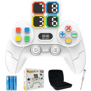 SMILESSKIDDO Math Game Calculate Number of 24, Portable Handheld Math Games for Kids 5-7 8-12 Learning Addition, Subtraction, Multiplication and Division, Educational Toys Gift for Adults