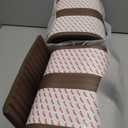 MABOZOO 8'' Extra Wide Seat Edge Cushion, 13.1 FT Length Foam Fireplace Cushion Soft Hearth Guard Bumper Pad Child Proof Padding Hearth Pad Edge Protector, Fireplace Baby Proofing for Baby (Walnut)