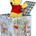 KIDS PREFERRED Disney Baby Winnie The Pooh Jack-in-The-Box - Musical Toy for Babies Multi ,6.5"