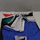 Hanes mens Underwear Boxer Briefs Pack, Cool & Breathable Cotton Moisture-wicking Underwear for Men, No Ride Up (Blue/Green/Red - 6 Pack), X-Large US