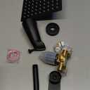 Black Tub Shower Faucet Set Complete with 8-Inch Rainfall Shower Head and Tub Spout Included Shower Valve Tub Shower Trim Kit Matte Black