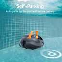 S1 Cordless Pool Vacuum, Automatic Pool Cleaner Robot with 120 Min Runtime, Powerful Dual-Motor, Auto Park, 2 Cleaning Paths, for Above Ground Pools and Flat In-Ground Pools up to 850 Sq.Ft