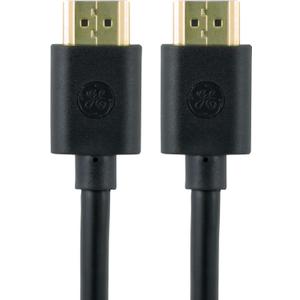 GE HDMI High-Speed Cable with Ethernet, designed for high-definition multimedia connections