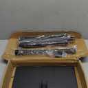 Projector Stand, 33LB Load Bearing & 22-55" Height Adjustable, for Projector/Laptop/DJ Gear, Outdoor/Office/Studio - Stable Base (Black)