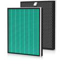 2 Pack 250/250S Replacement Filters for Coway Airmega 250 250S Max2 Air Purifier, Max 2 Green HEPA and Activated Carbon Filter Set, AP-1720-FP