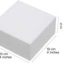 Crafare 4X4X2 Inch Craft Foam Blocks 24 Pack Polystyrene Brick for Arts and Crafts, School Projects Sculptures, Floral Arrangements, Modeling, Holiday Centerpieces