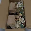 2 Styles & Timer Thanksgiving Table Decorations- 2 Pack 11 Inch Tabletop Maple Tree Thanksgiving Decor, Lighted Fall Tree with 20 LEDs Battery Powered Leafed Pumpkin Cones Berry Fall Decor for Home