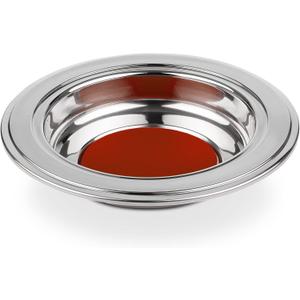 Premium Stainless Steel Offering Trays & Plates for Church Collection