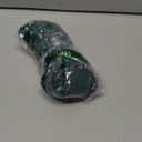 FIOMVA My First Christmas Baby Girl Outfit Newborn Velvet Ruffle Romper Dress Infant Bodysuit Cute Fall Winter Clothes (F Plaid Green,6-9 Months)