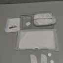 PlayVital Hard Case for Nintendo Switch 2 with Extra Stand & Thumb Grip Caps | Split Design, Dockable Protective Full-Body Shell Cover for Nintendo Switch 2 | Solid Color Series, White