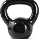 Cap Barbell Enamel Coated Cast Iron Kettlebell (B) 15LB)