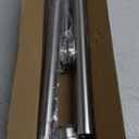 Shower Curtain Rod, 1" Diameter Heavy Duty Tension Shower Rod, Non Slip Adjustable 28-74 inch No Drill Shower Curtain Rods Spring Tension For Bathroom, Shower Stall, No Rust, Brushed Nickel