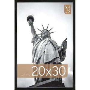 MCS Trendsetter 20x30 Poster Frame Black High-Gloss, Vertical & Horizontal Wall Hanging Large Picture Frame for Photos, Posters & Art Prints (1-Pack)
