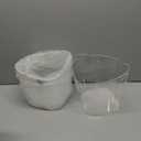 Ice Buckets for Parties,2 PCS Clear 6 Liter Plastic Tub for Drinks and Parties, Clear Ice Bucket for Champagne Beer Sparkling Cocktails,  Extra Large Model