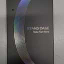 TORRAS Strong Magnetic & Seamless Stand for Samsung Galaxy S25 Ultra Case, Fit for MagSafe, Mil-Grade Drop Protection, Kickstand for Samsung Galaxy S25 Ultra Case, Translucent Back/Black Edge