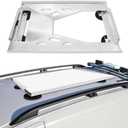 Starlink Gen 3 Flat Mount Kit, Stainless Steel Starlink Standard Dish Magnetic Quick Release Roof Mount Kit for RV, Vans, Boat, Overlanding