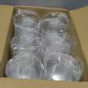 BYSNOW 500 Pack 9 oz Clear Plastic Cups, Thickened Disposable Drink Clear Cups for Party, Higher Heat Resistance Drinking Cup for Wine, Juice, Fruit and Cold/Hot Beverages