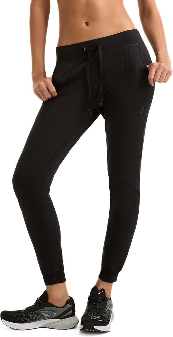 Champion Women's Lounge Joggers, Pants, Standard Fit, Lightweight L