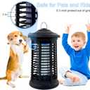 Electric Bug Zapper Indoor/Outdoor, 4200V High Powered Mosquito Zappers Killer, Waterproof Insect Fly Swatter Zapper Mosquito Trap Outdoor, Fly Traps, Insect Killer for Home,Garden,Backyard, Camping