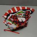 Christmas Penguin Christmas Tree Skirt Holiday Party Supplies Decorations Halloween Xmas Tree Mat Farmhouse Decorations 36" (Red)